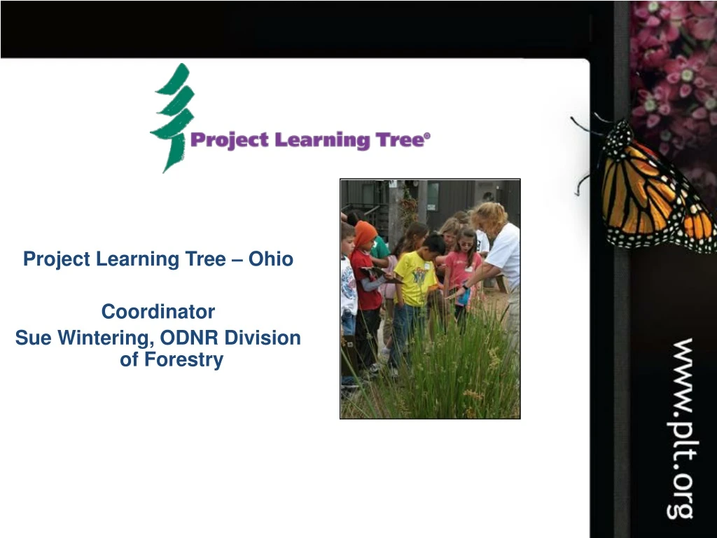 project learning tree ohio coordinator