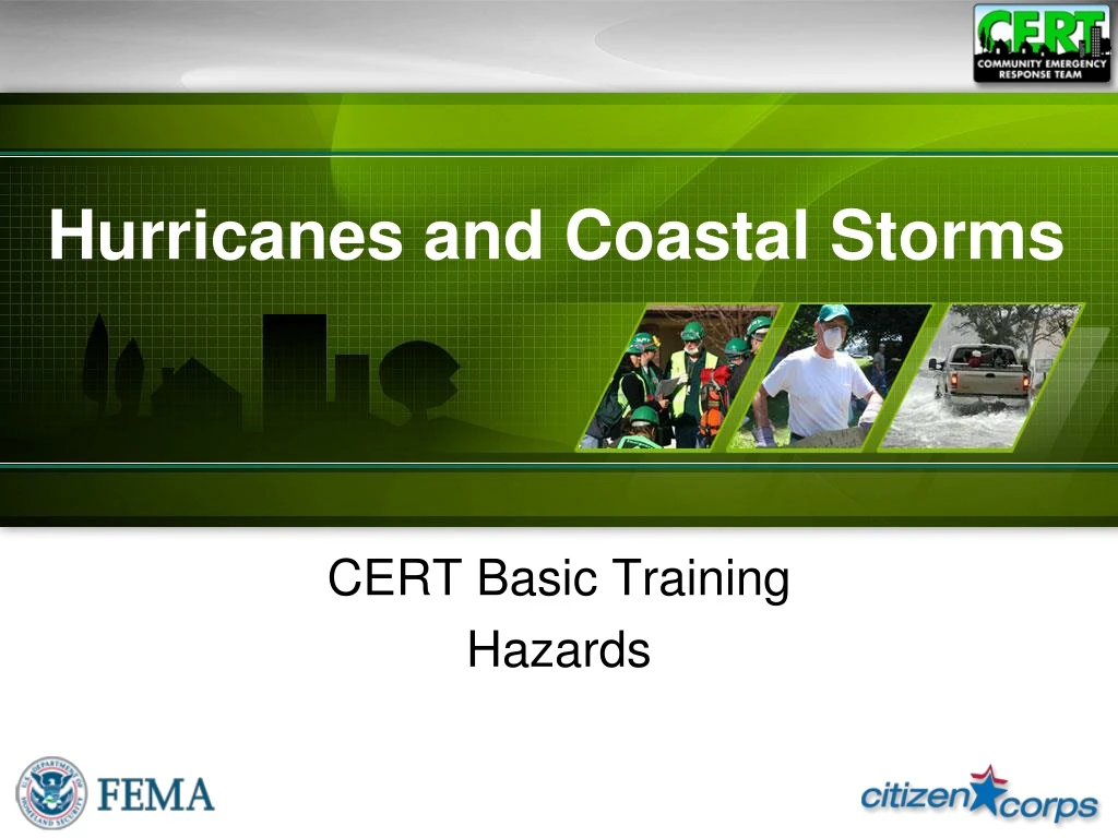 hurricanes and coastal storms