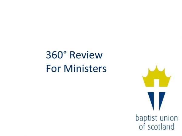 360° Review For Ministers