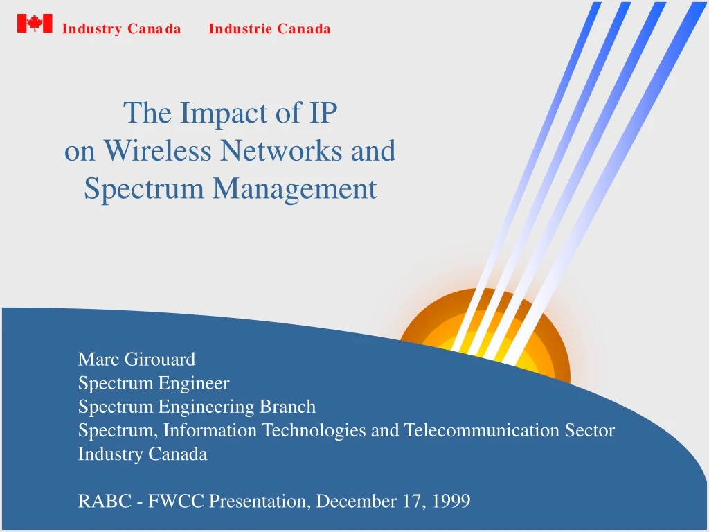 the impact of ip on wireless networks