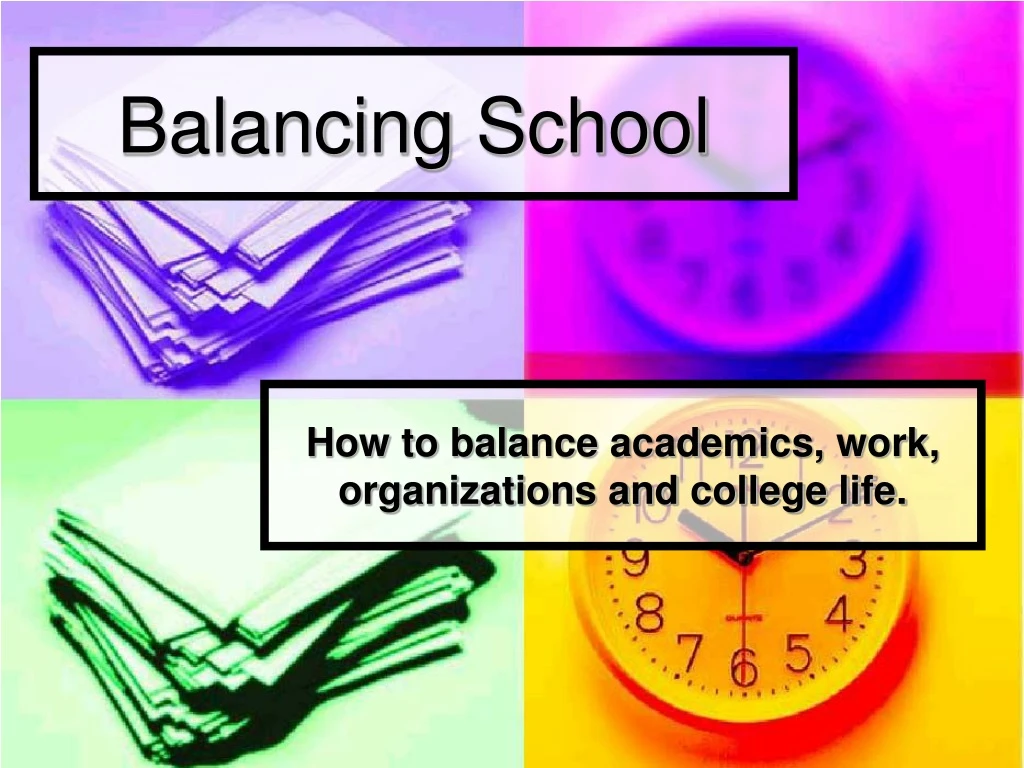balancing school