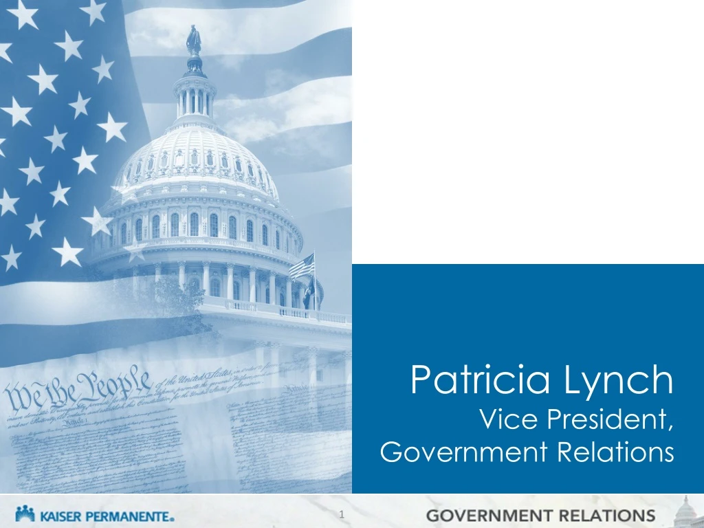 patricia lynch vice president government relations