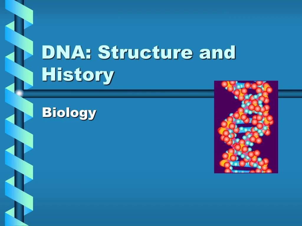 dna structure and history