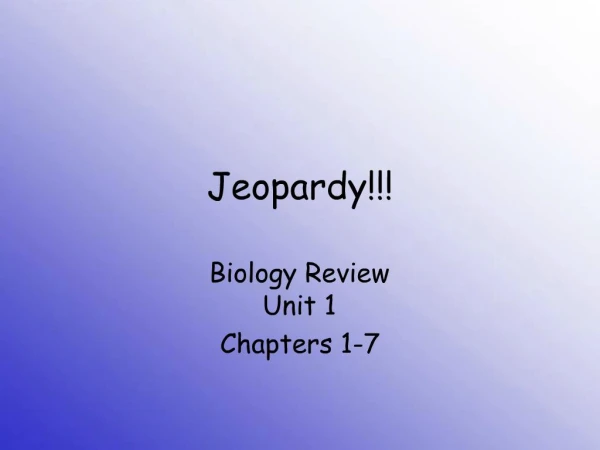 PPT - Jeopardy PowerPoint Presentation, free download - ID:341844