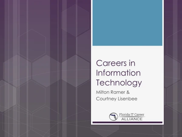 Careers in Information Technology