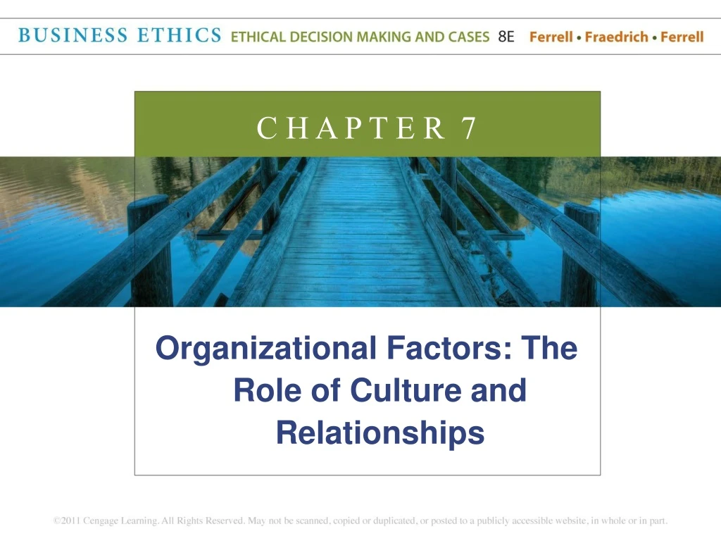 organizational factors the role of culture