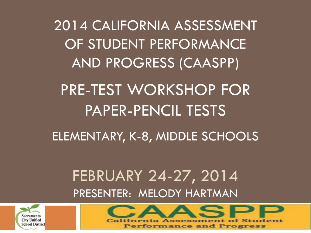2014 california assessment of student performance