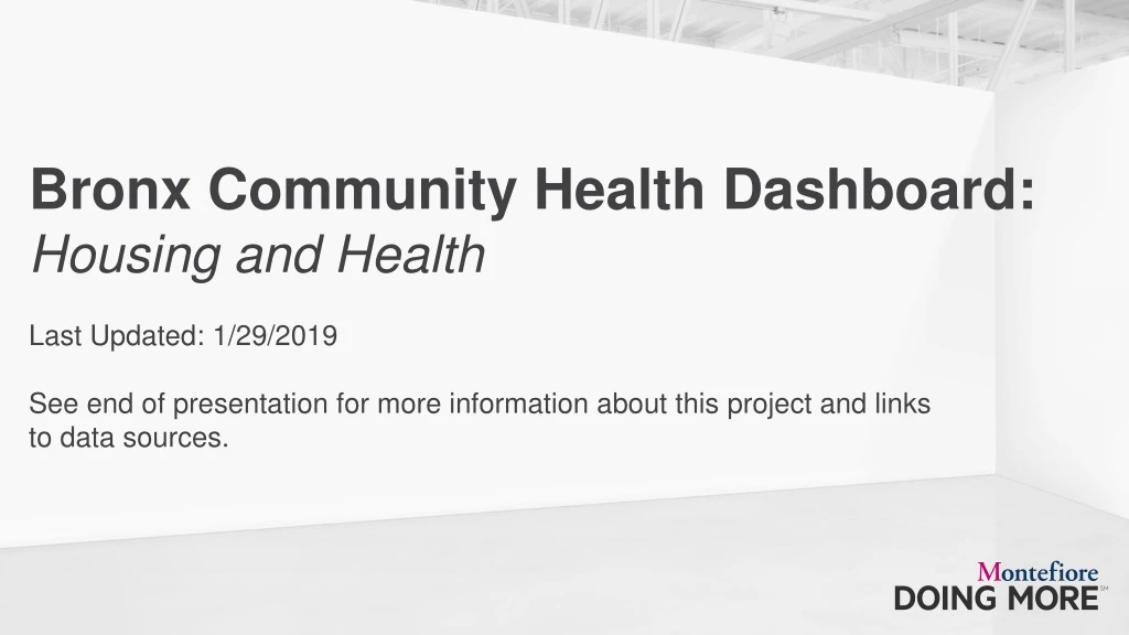 bronx community health dashboard housing