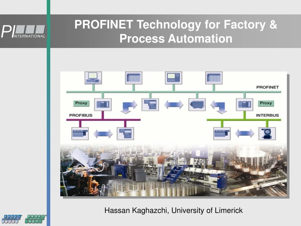 profinet technology for factory process automation
