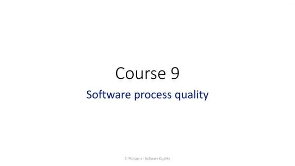 Course 9