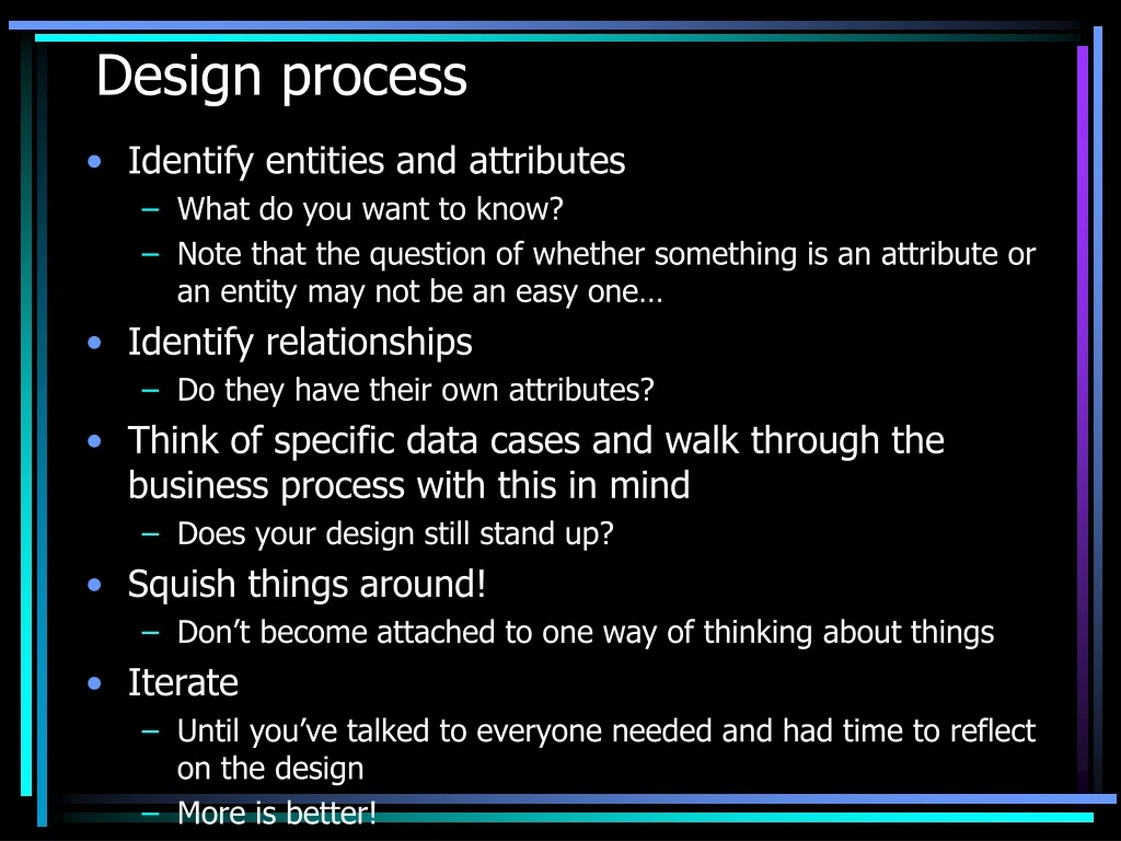 design process