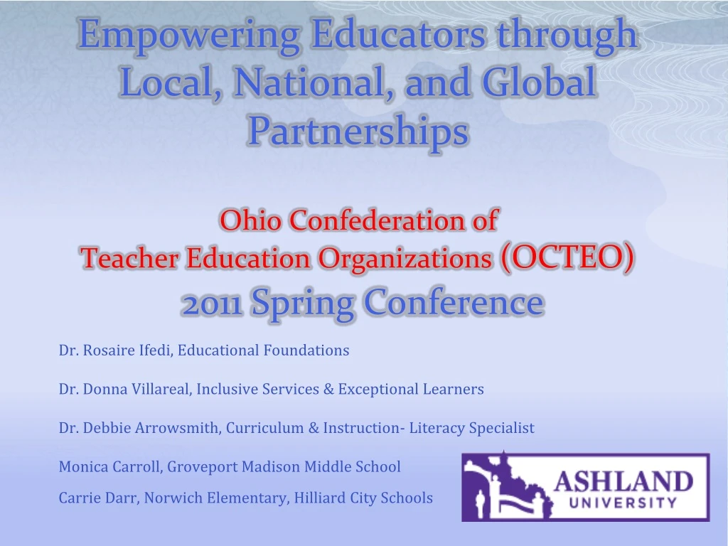 empowering educators through local national