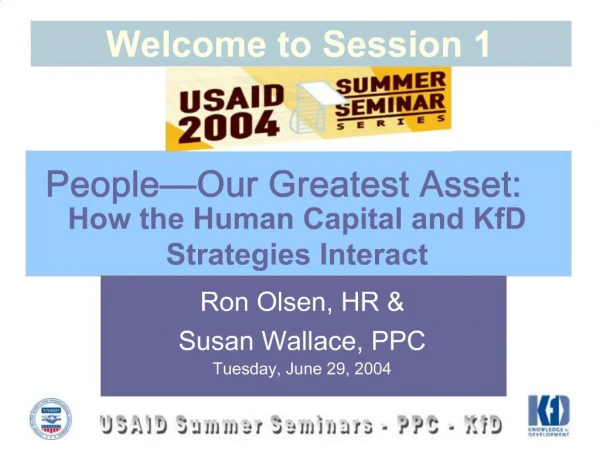 People Our Greatest Asset: How the Human Capital and KfD Strategies Interact