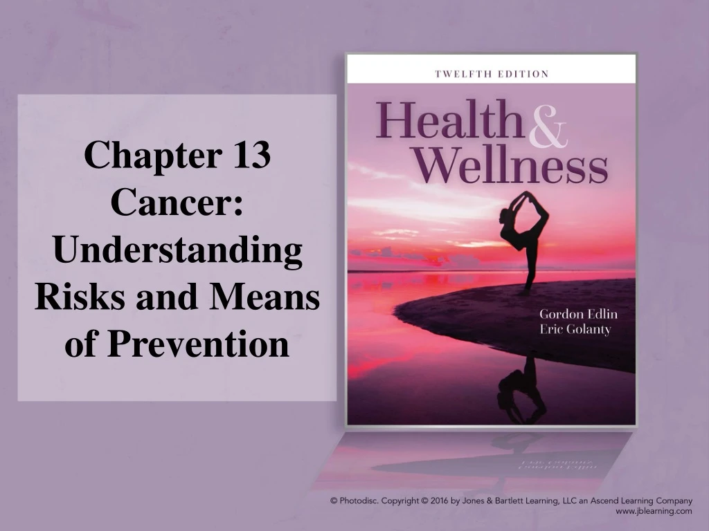 chapter 13 cancer understanding risks and means of prevention