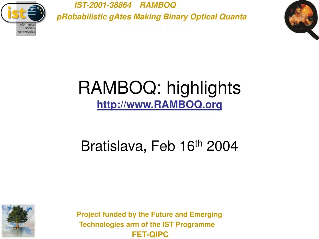 ramboq highlights http www ramboq org