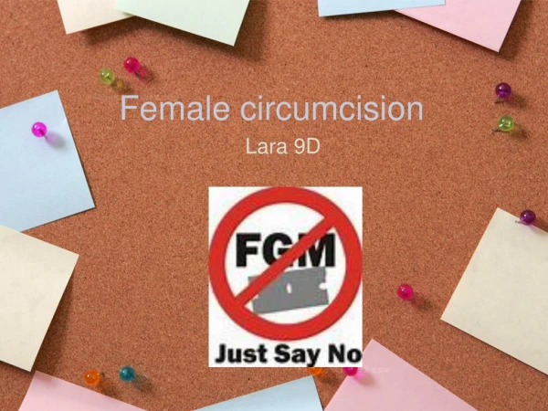 female circumcision