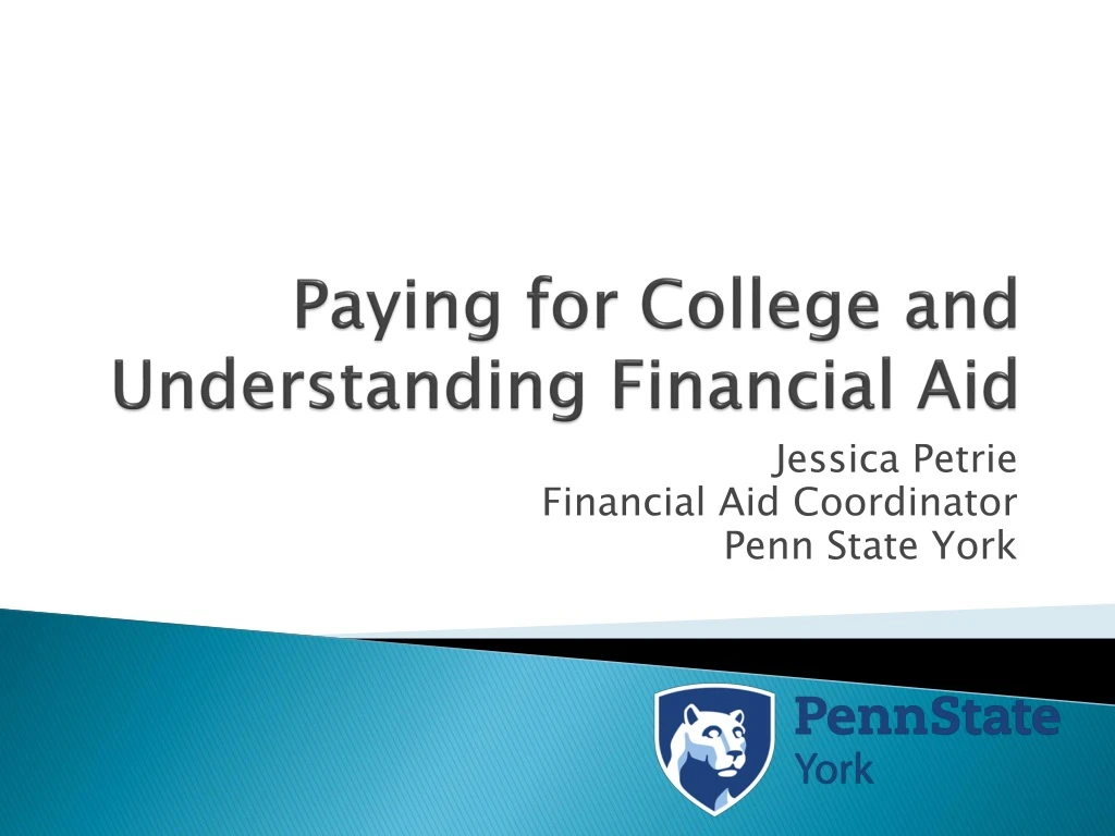 paying for college and understanding financial aid
