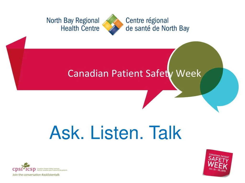 canadian patient safety week