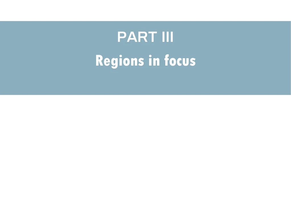 part iii regions in focus
