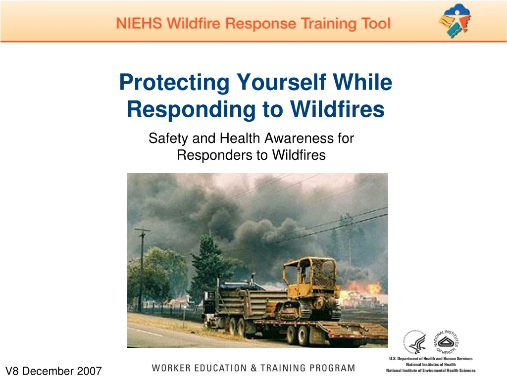 protecting yourself while responding to wildfires