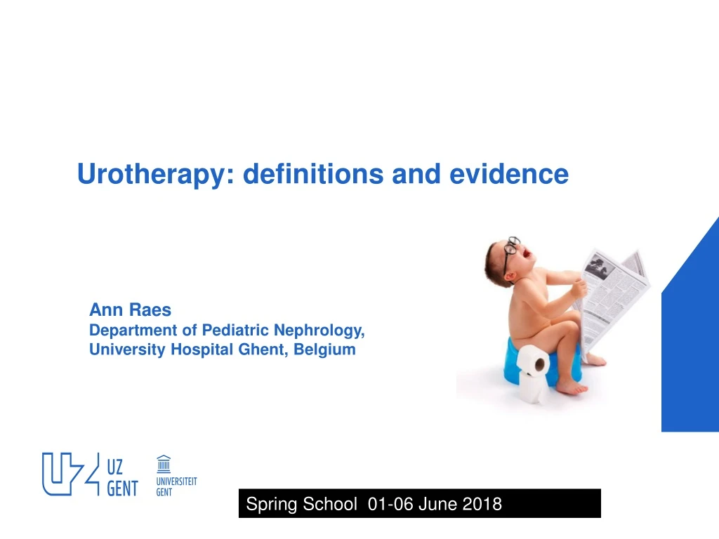 urotherapy definitions and evidence