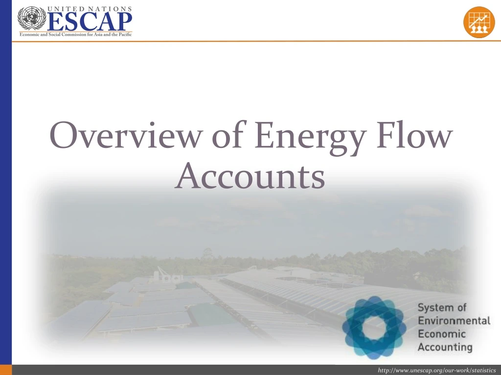 overview of energy flow accounts
