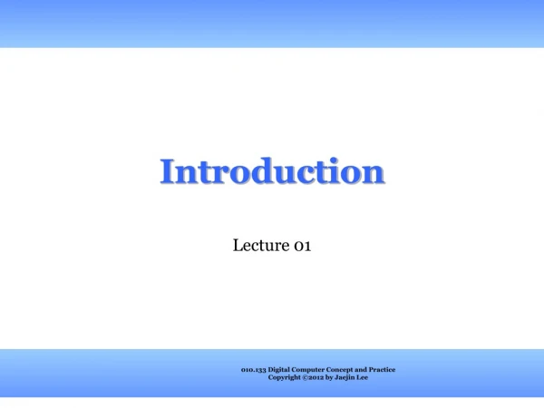 introduction