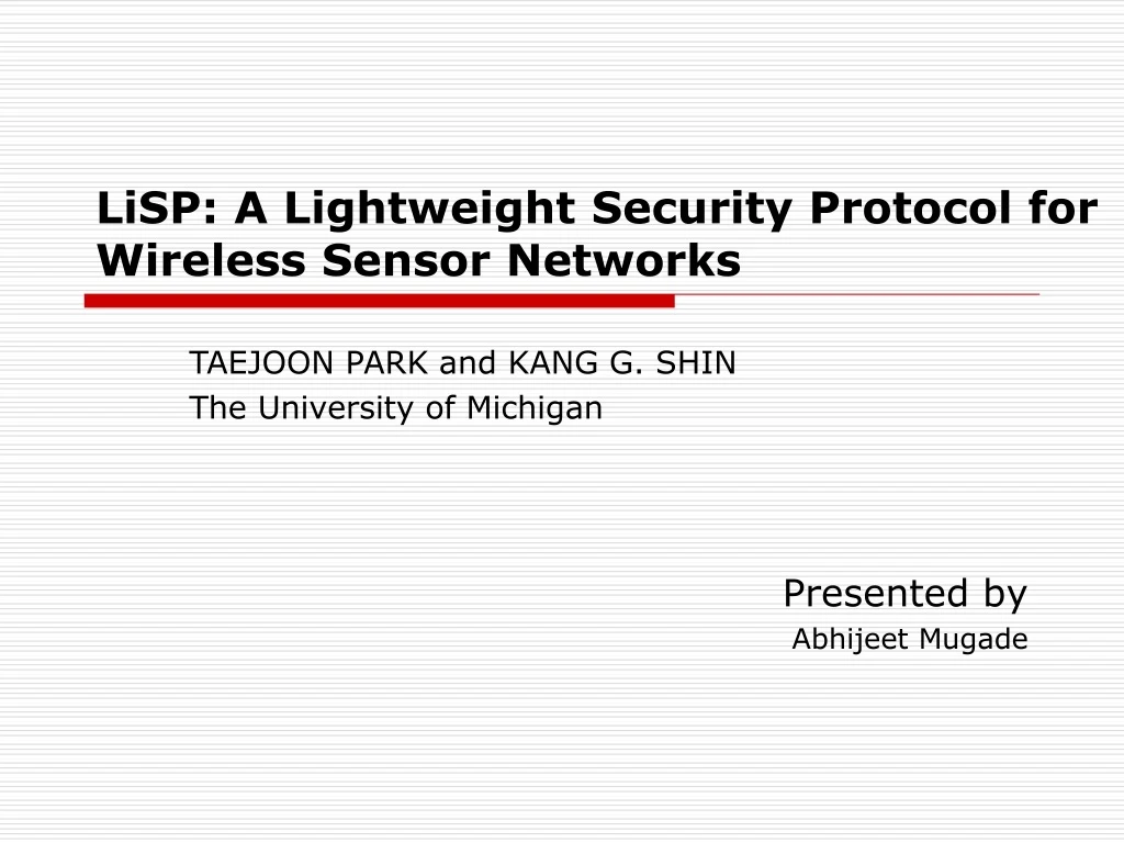 lisp a lightweight security protocol for wireless sensor networks