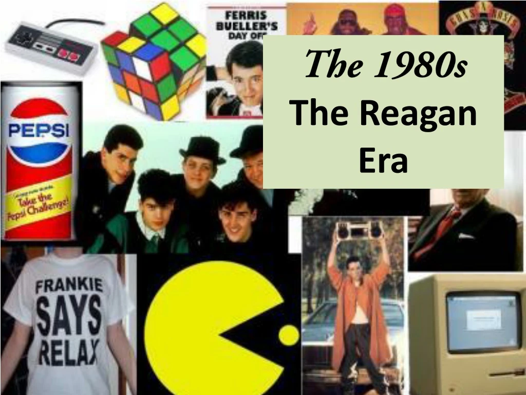Ppt The 1980s The Reagan Era Powerpoint Presentation Free Download