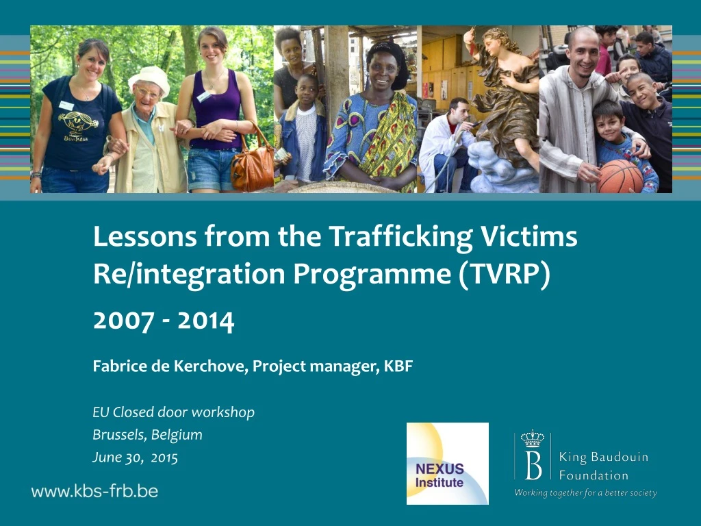 lessons from the trafficking victims