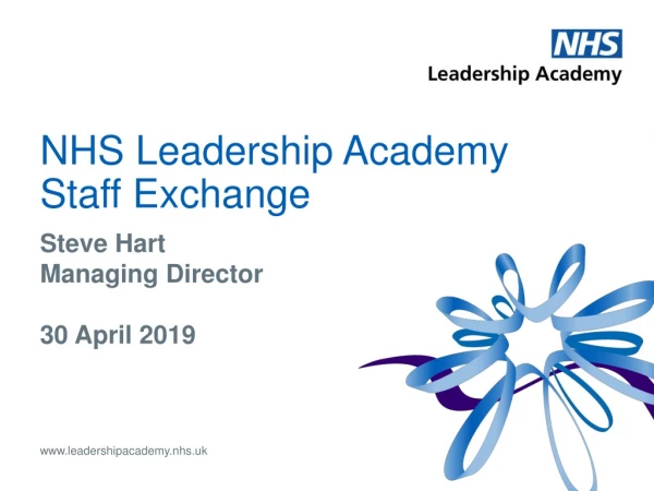 NHS Leadership Academy Staff Exchange