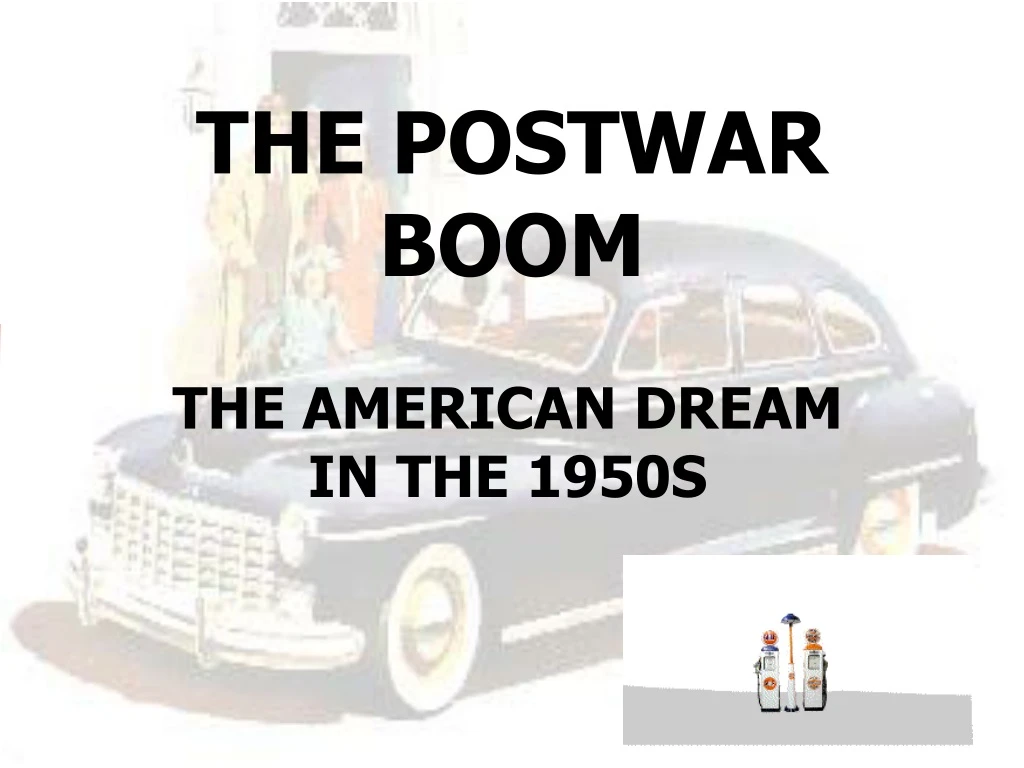 the postwar boom