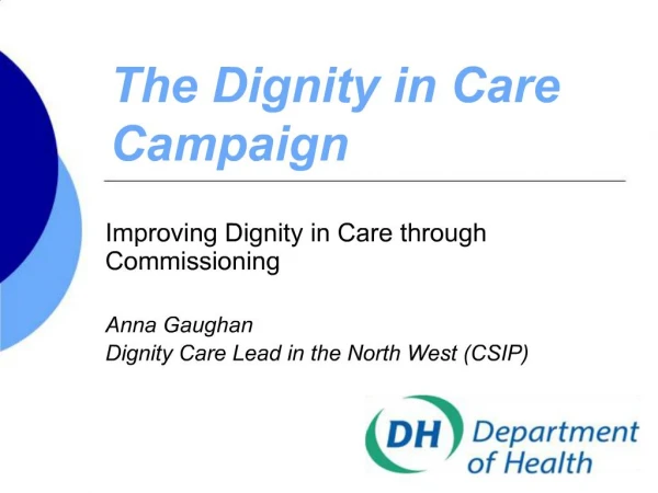 The Dignity in Care Campaign