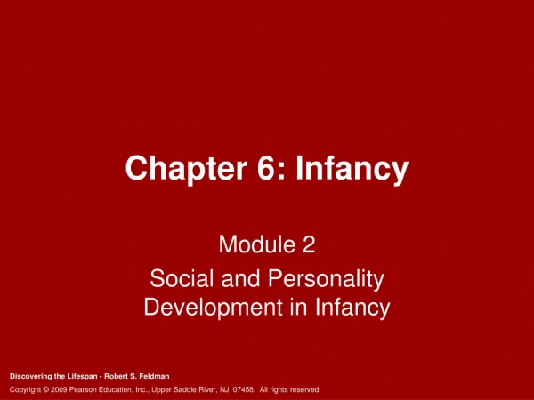 Chapter 6: Infancy