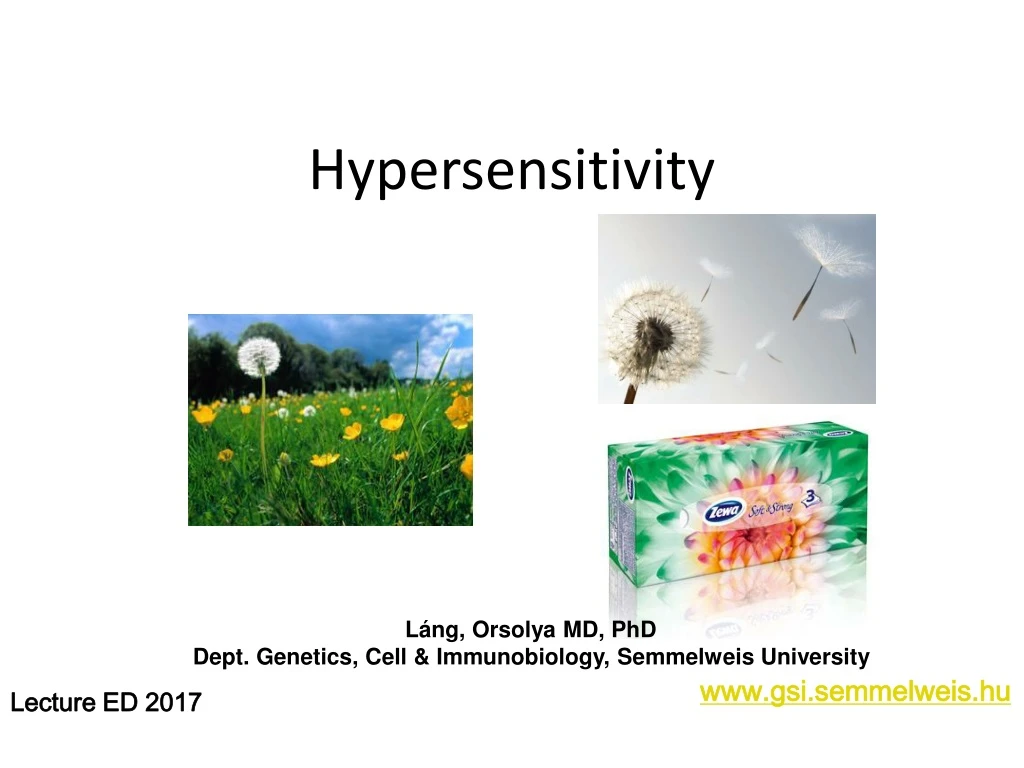 hypersensitivity