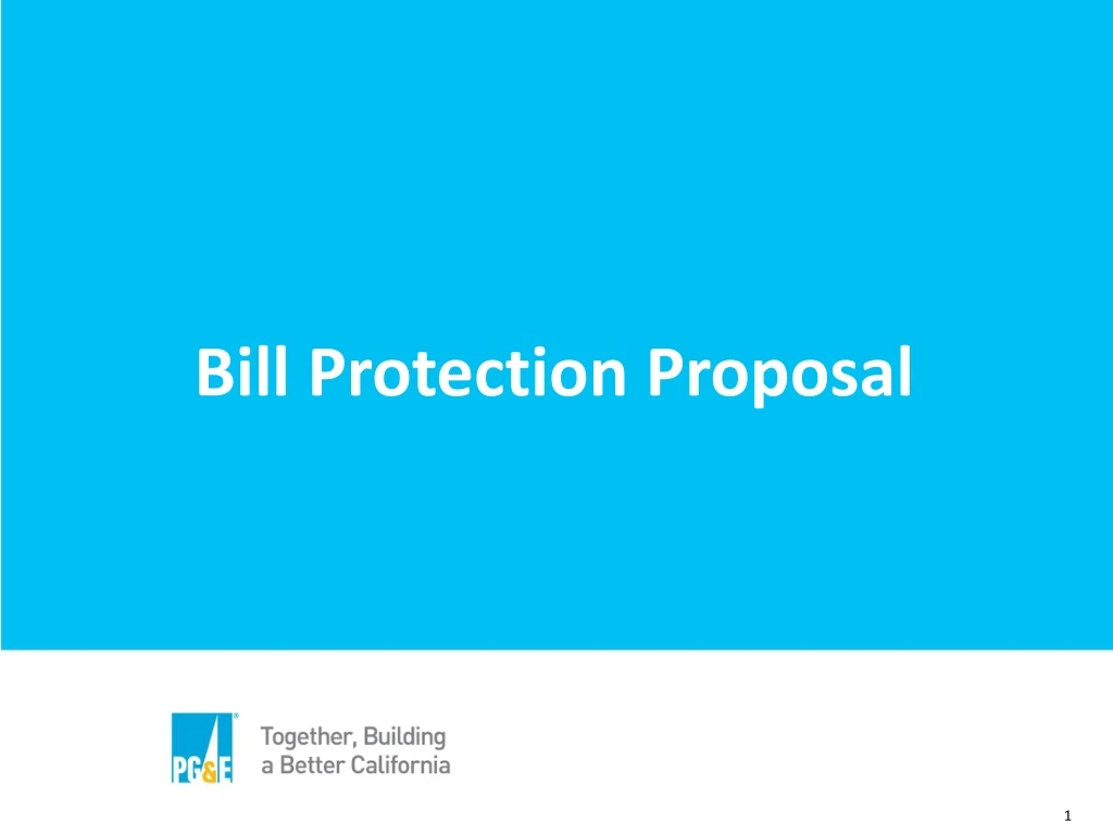 bill protection proposal