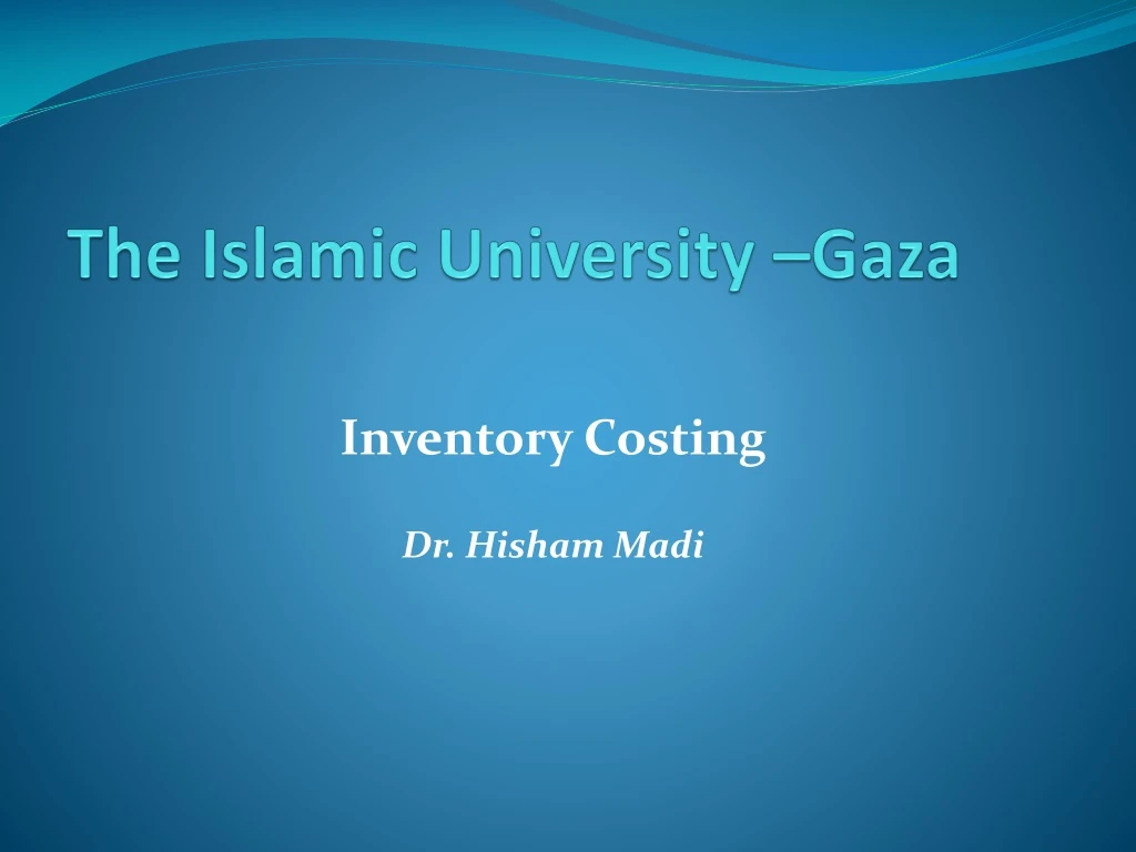 the islamic university gaza