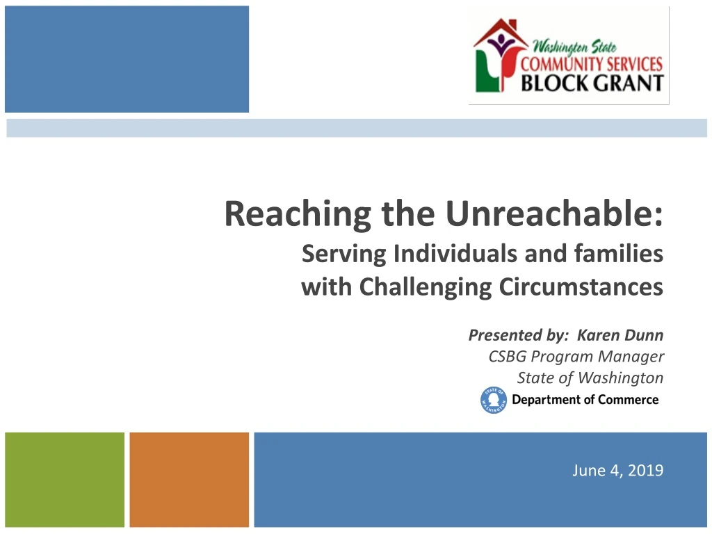 reaching the unreachable serving individuals