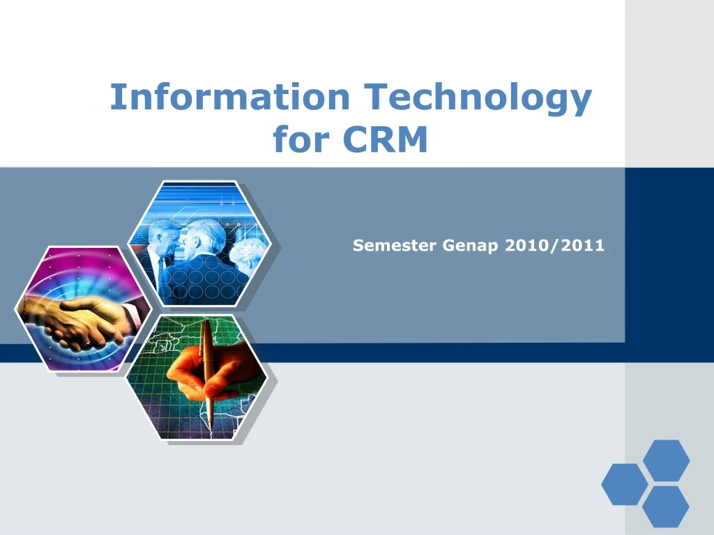 information technology for crm
