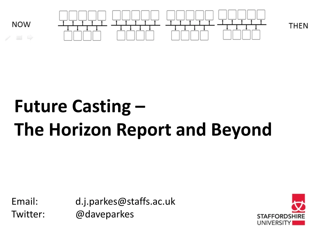future casting the horizon report and beyond