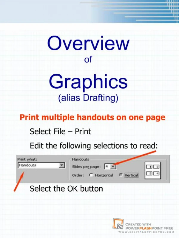 Overview of Graphicsalias Drafting