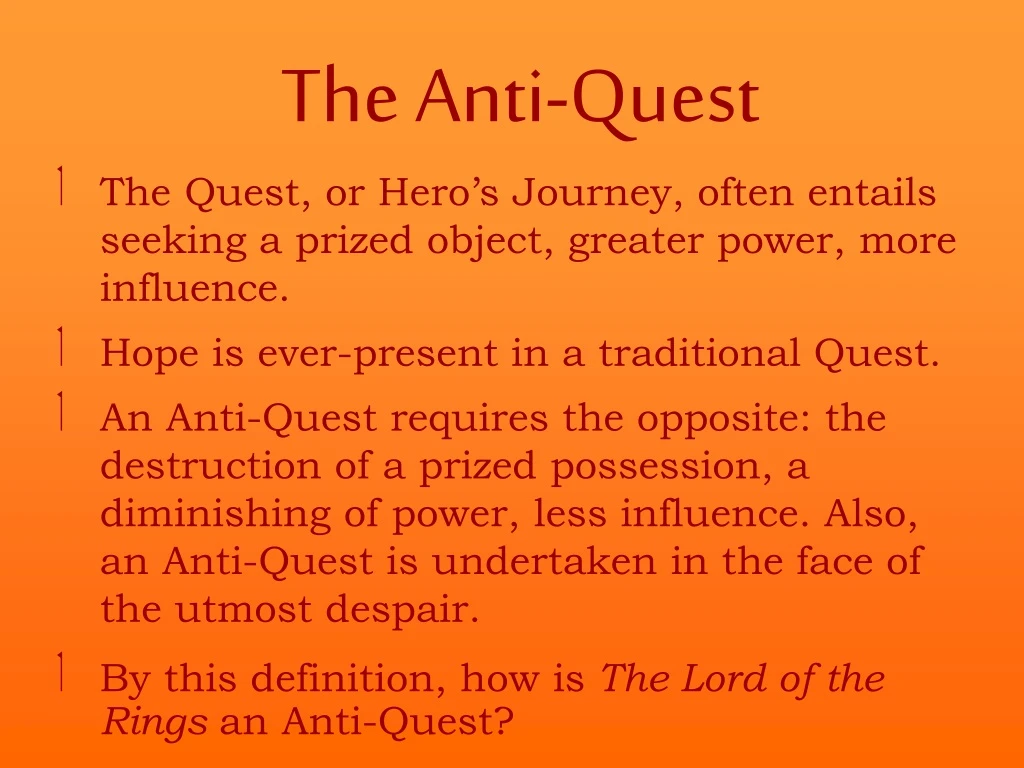 the anti quest