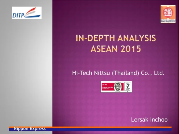 In-depth analysis ASEAN 2015