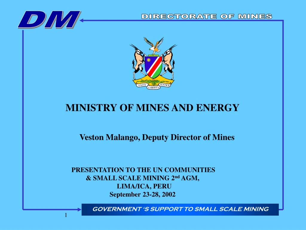 directorate of mines
