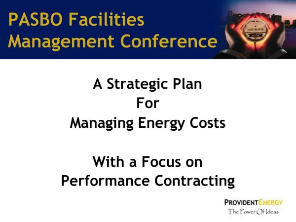 PASBO Facilities Management Conference