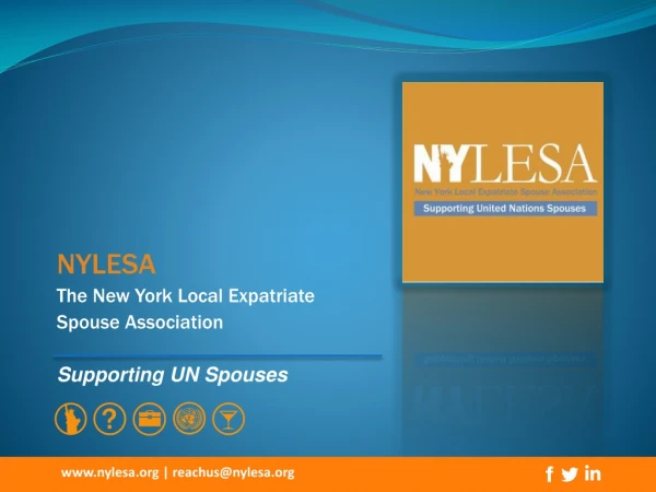 NYLESA The New York Local Expatriate Spouse Association Supporting UN Spouses