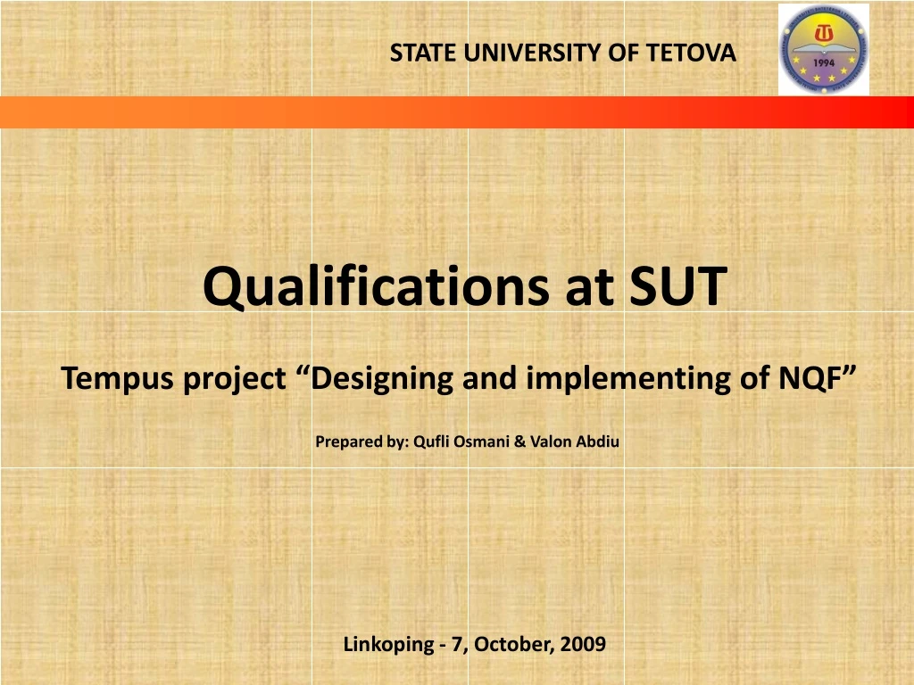 state university of tetova