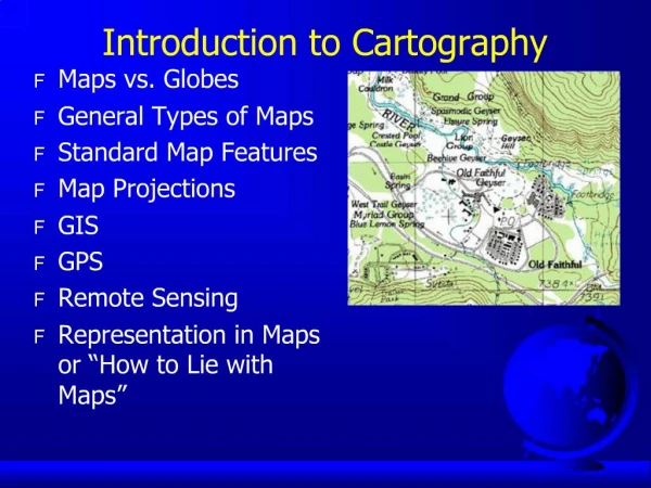 Introduction to Cartography