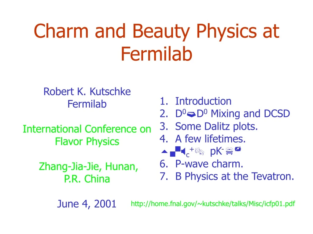 charm and beauty physics at fermilab