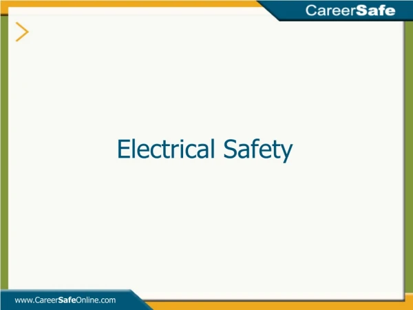 Electrical Safety